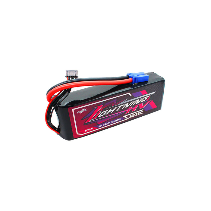 cnhl 4s lipo battery 6700mah with EC5