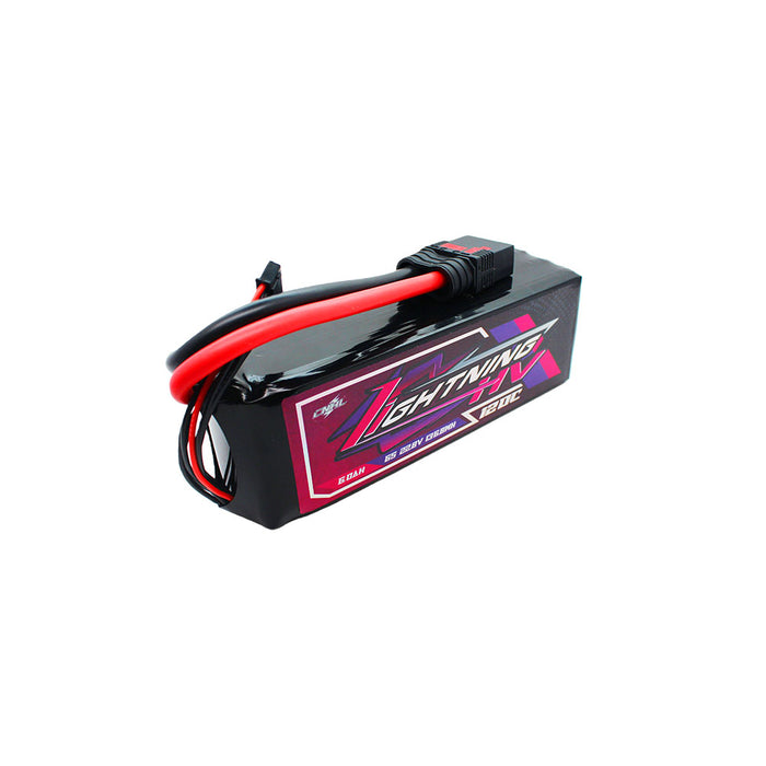 cnhl 6s lipo battery 6000mah with QS8