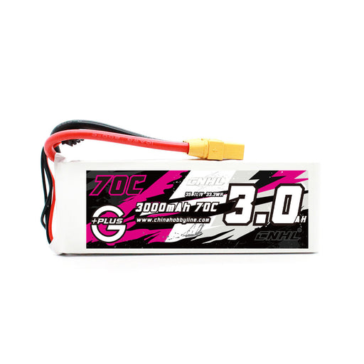 CNHL G+Plus 3000mAh 3S 70C Lipo Battery with XT90 Plug