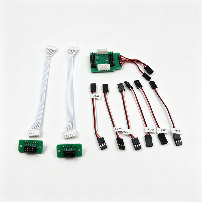 CNHL Super Tucano V2 STUPV2009 replacement distribution board set with servo ESC cables and interface boards