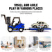 HG TRASPED HG4-244 mini forklift full color lineup including yellow, green, blue, pink, orange and dark blue versions