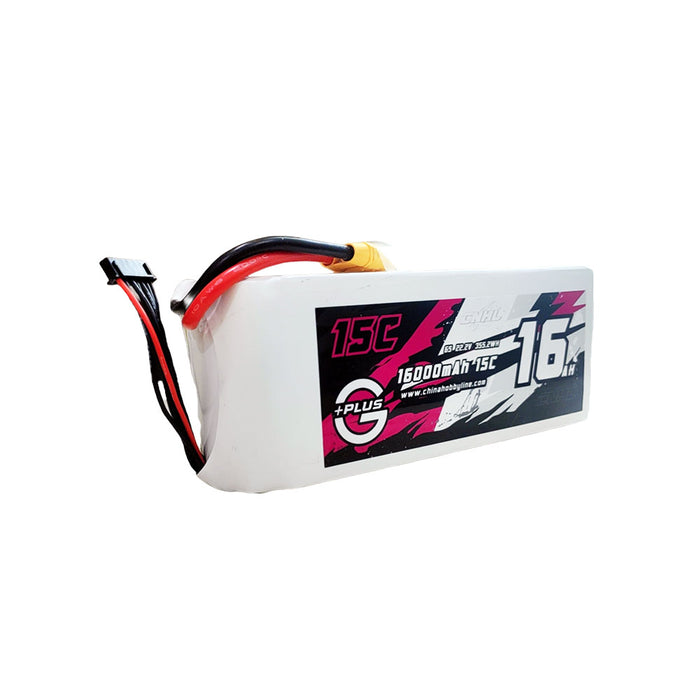 CNHL 16000mAh 22.2V 6S 15C Lipo Battery with XT90 Plug