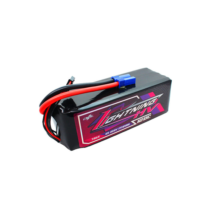 cnhl 7800mah 6s 120c lipo battery