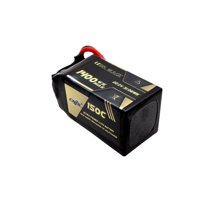 cnhl 1400mah 6s lipo battery 150c