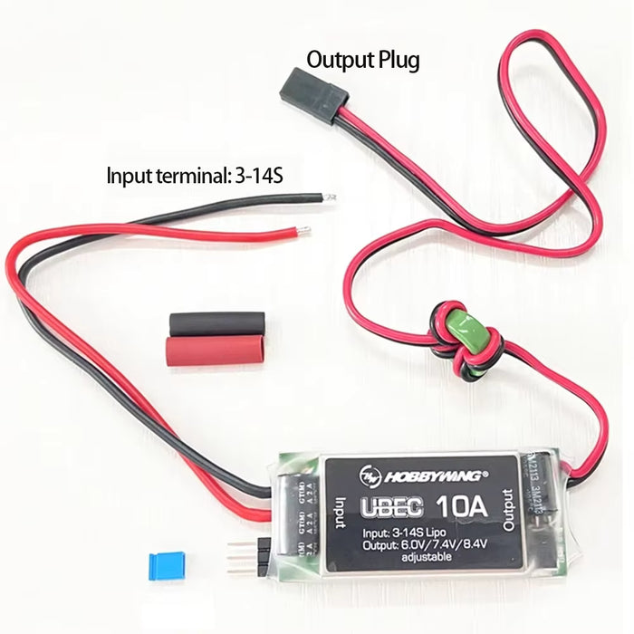 Hobbywing 10A HV UBEC 6V/7.4V/8.4V External Switching BEC for 3-14S LiPo