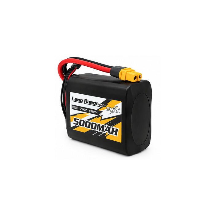 CNHL Long Range Series 5000mAh 21.6V 6S 21700 Li-ion Battery with XT60 Plug