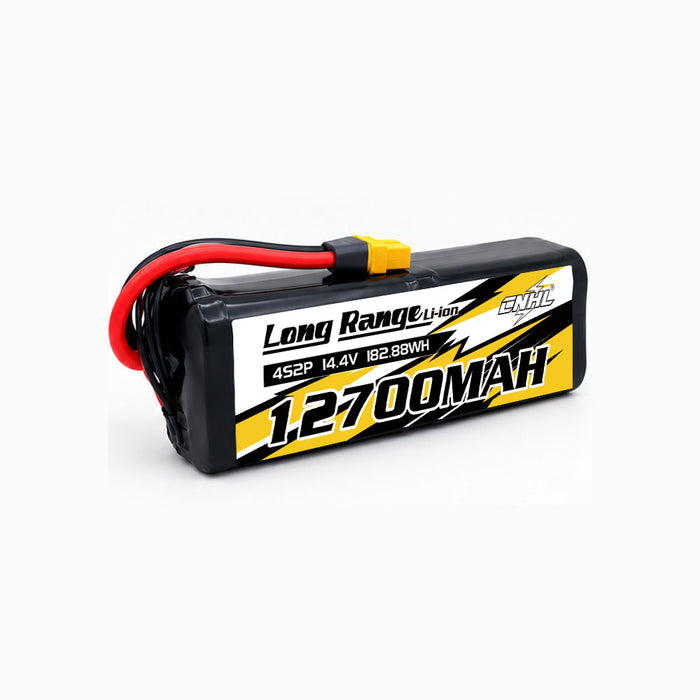 CNHL Long Range-serie 12700mAh 14.4V 4S 21700 Li-ionaccu met XT60-stekker