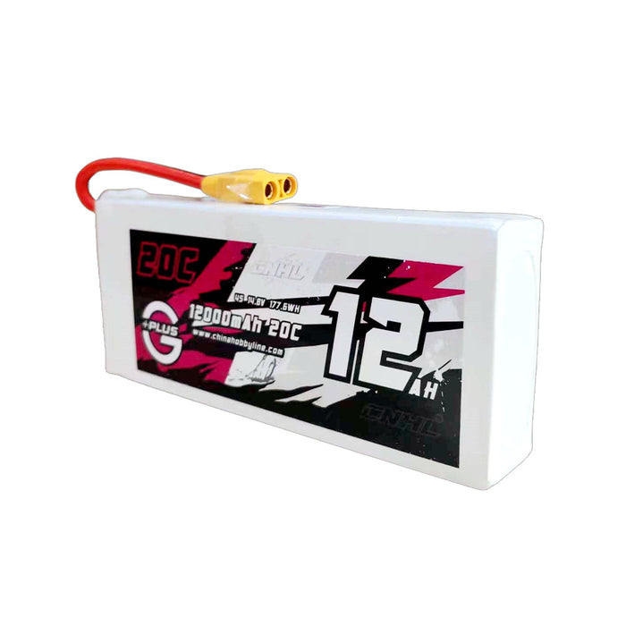 CNHL Racing Series 10000mAh 14.8V 4S 100C Batería Lipo con enchufe QS8