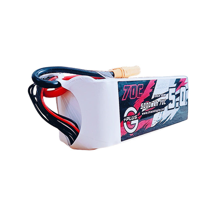 CNHL G+Plus 5000MAH 22.2V 6S 70C Batteria Lipo con spina XT90