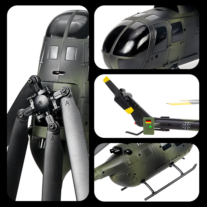 RC Elicottero Guardia Costiera 4 Pale – Stabilizzazione Giroscopio 4CH 2.4GHz RTF