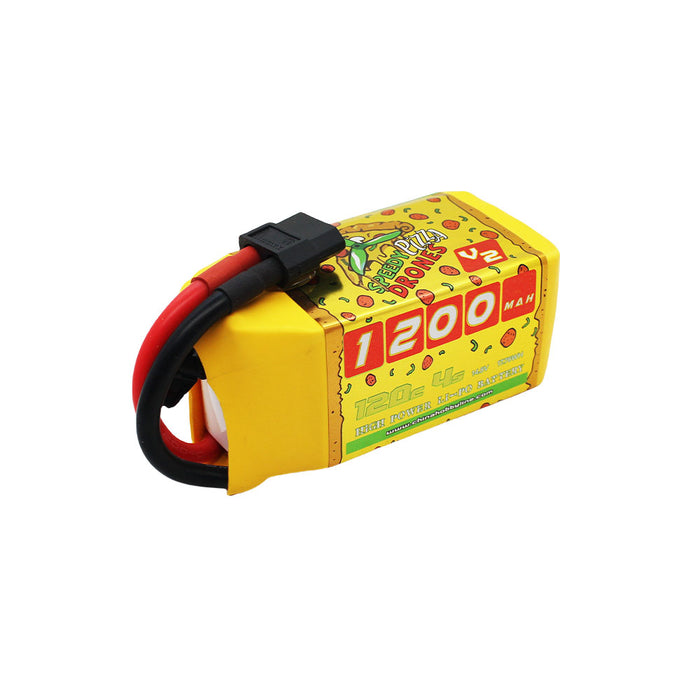 CNHL Speedy Pizza V2.0 1200mAh 22.2V 4S 120C Lipo Battery with XT60 Plug