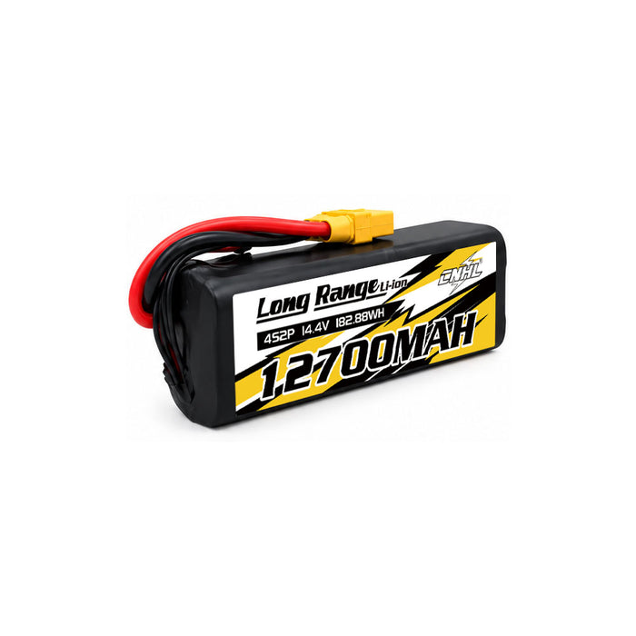 CNHL Long Range-serie 12700mAh 14.4V 4S 21700 Li-ion-accu met XT90-stekker