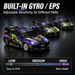 Hstar D24-04S built-in gyro EPS system with adjustable sensitivity for indoor drifting