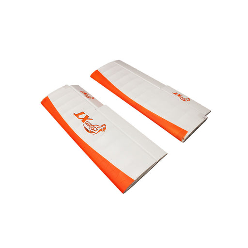 CNHL Bison XT STOL 1750mm main wing set replacement foam wing panels in orange (left and right)