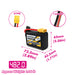CNHL Long Range Series 6350mAh 21.6V 6S 21700 Li-ion Battery with XT90 Plug size and weight