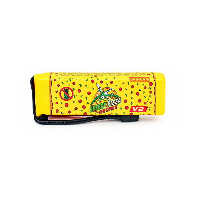 CNHL Speedy Pizza 2200mAh 11.1V 3S LiPo battery showing long slim pack design