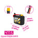 CNHL Long Range Series 6350mAh 21.6V 6S 21700 Li-ion Battery with XT60 Plug size and weight