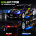 Hstar D24-04S Toyota GR Yaris style RC drift car with front lights rear lights and underglow