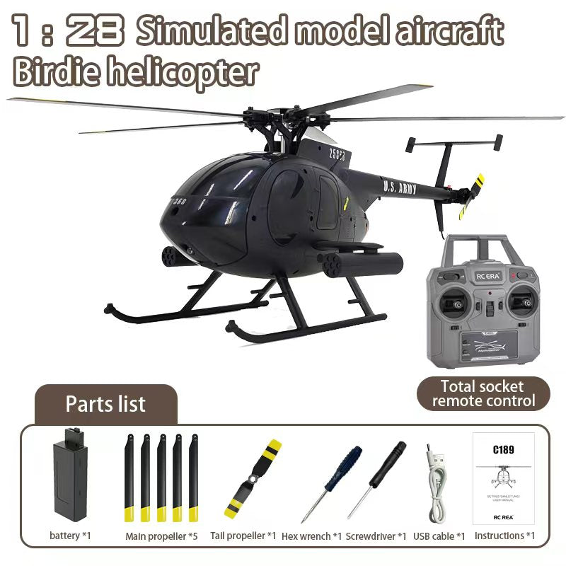 RC ERA C189 MD500 1:28 フライバーレス ブラシレス RC ヘリコプター