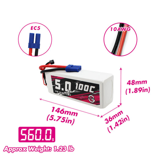 max c rating lipo traxxas xl5 2S Battery (5200mAh/7.4V/35C) Mini Slash Traxxas 2827X - 2S 3000MAH