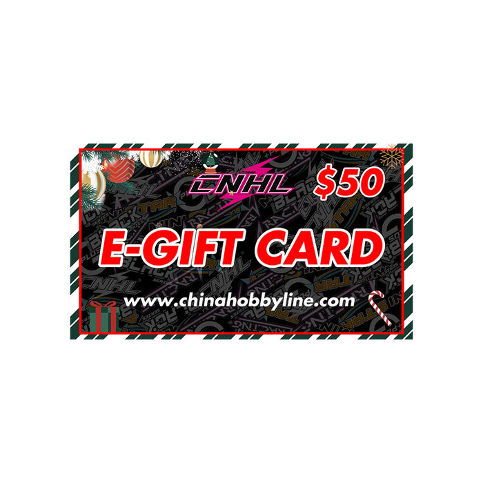 כרטיס מתנה אלקטרוני של Chinahobbyline