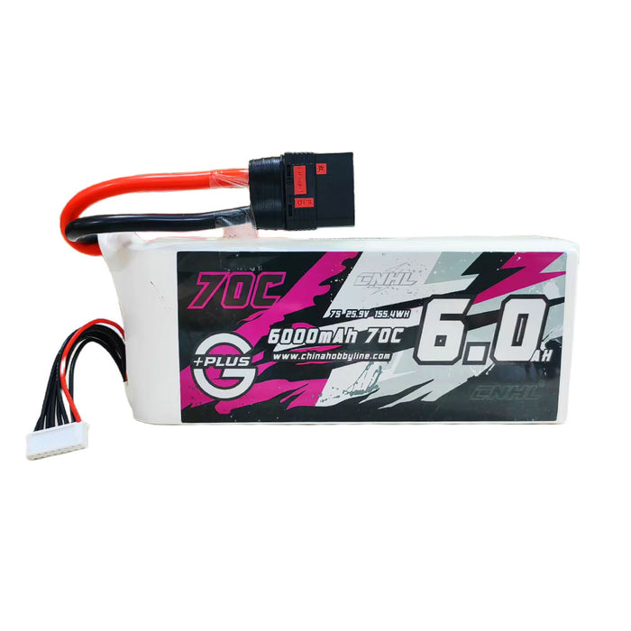 CNHL G+Plus 6000mAh 29.6V 8S 70C Lipo Battery with QS8 Plug