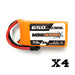 CNHL MiniStar 650mAh 3S 70C LiPo battery for RC