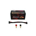 CNHL 6000mAh 15.2V 4S 130C LiHV shorty hardcase LiPo battery with balance lead and 5mm bullet plug grips