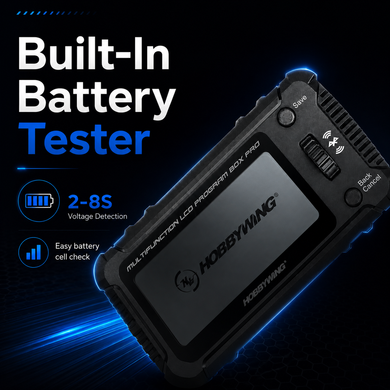 Hobbywing Multifunction LCD Program Box Pro G3 with OTA Bluetooth