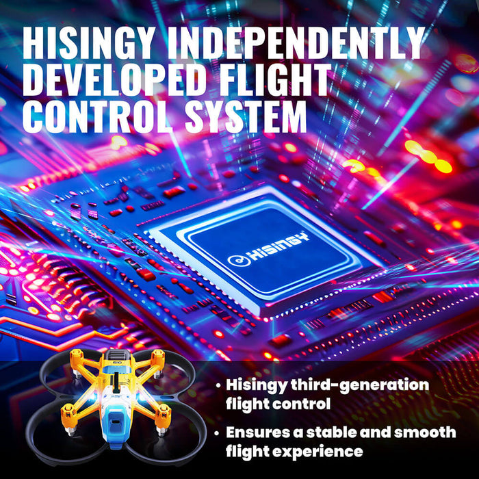 HISINGY Firefly FPV RTF Kit Drone + TX-50 Controller + ARX-300 Goggle Bundle Deal