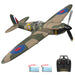 VOLANTEX Spitfire RC plane ready to fly 400mm with remote controller and battery
