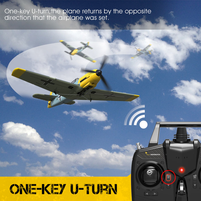 Volantex BF109 one-key return and beginner flight assistance