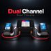 ISDT P30 dual channel LiPo charger charging two RC batteries independently