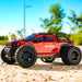SCY 18102 1/12 RC monster truck brushed version on outdoor dirt road