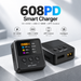 ISDT 608PD 240W 10A Smart LiPo Charger – USB-C PD 3.1 140W, 1–6S