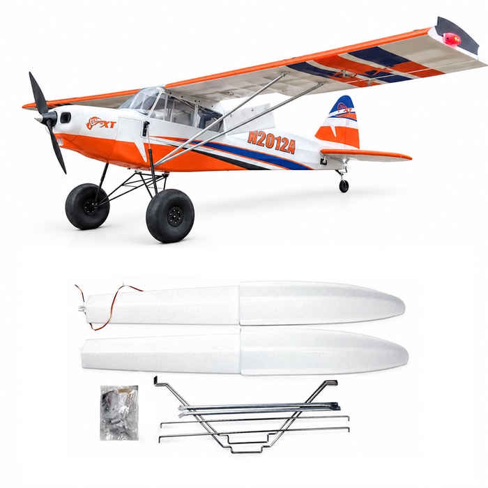 CNHL Bison XT STOL 1750mm PNP Bosvliegtuig RC Vliegtuig – FPV-vriendelijke Transparante Kap, Hoogdekker STOL