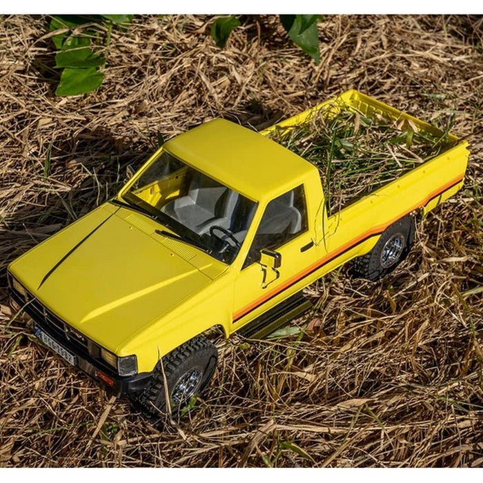 FMS (RTR) 1:18 1983 Toyota Hi-Lux 4x4 Rock Crawler w/Tx, LiPo & Charger (Yellow)
