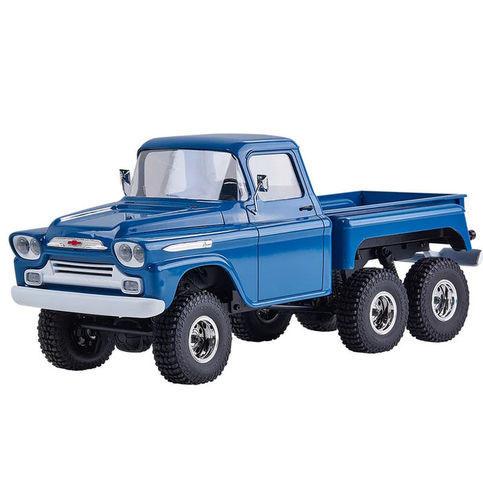 FMS (RTR) 1:18 Chevrolet Apache 6WD Rock Crawler w/Tx, LiPo & Charger (Blue)