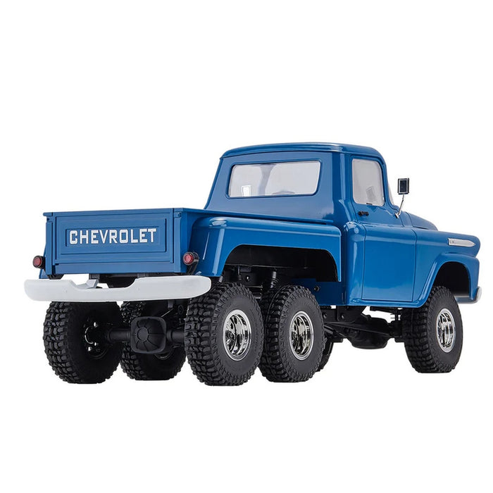 FMS (RTR) 1:18 Chevrolet Apache 6WD Rock Crawler w/Tx, LiPo & Charger (Blue)