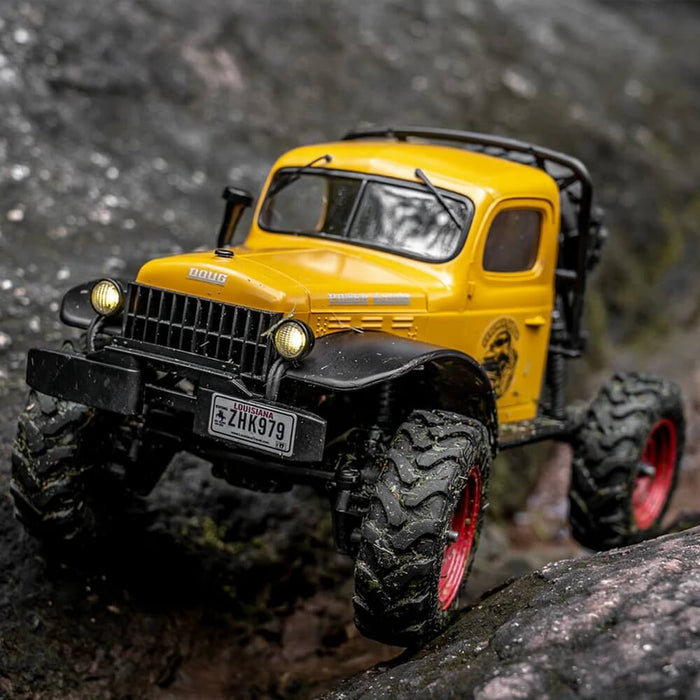 FMS (RTR) 1:24 FCX24 Power Wagon V2 4WD Rock Crawler w/2-Speed Transmission, Tx, LiPo & Charger