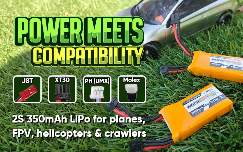 Amewi RC batterij LiPo 400 mAh 3,7 V 20C - kopen bij Amewi RC batterij LiPo 400 mAh 3,7 V 20C - kopen bij