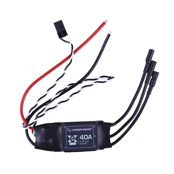 Hobbywing XRotor 40A 6S BLDC Multirotor ESC – 2-6S, 40A/60A