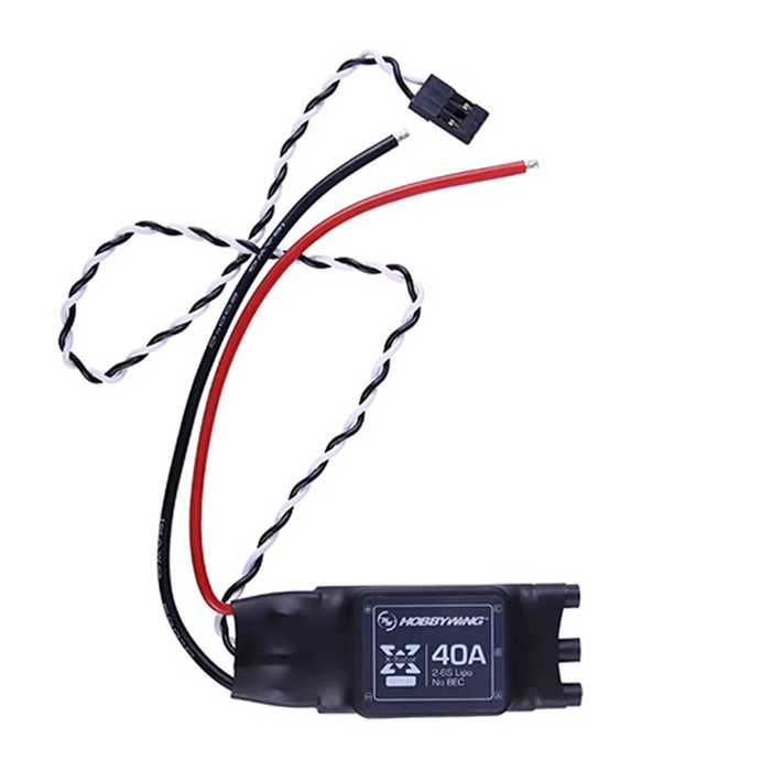 Hobbywing XRotor 40A 6S BLDC Multirotor ESC – 2-6S, 40A/60A