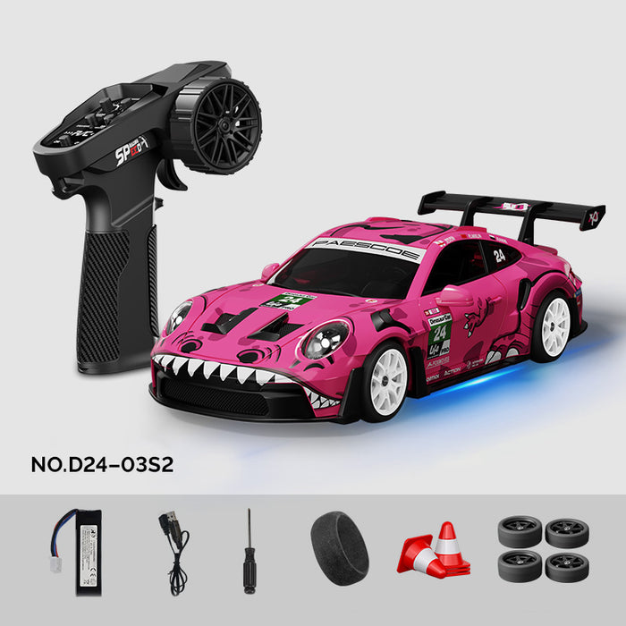 Hstar D24-03S 1:24 Porsche 911 GT3 RS Styl RC Drift Car z 4WD i kontrolą żyroskopową
