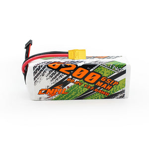 CNHL Racing Series 6200mAh 22.2V 6S 90C Lipo Battery with XT90 Plug