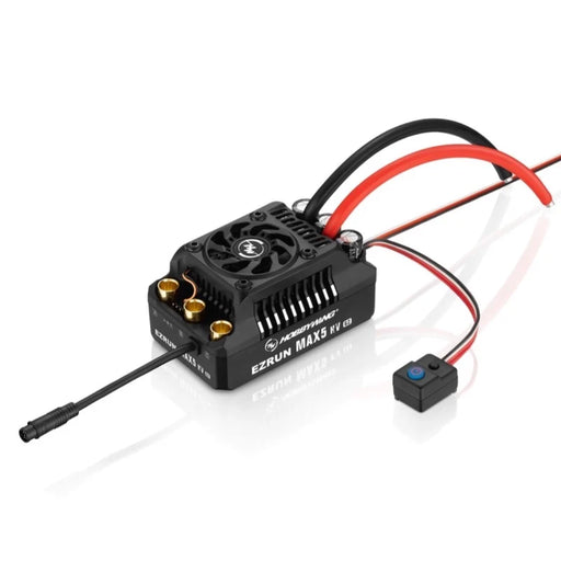 Hobbywing EZRUN MAX5 HV G2 250A 6-12S Waterproof Sensored Brushless ESC for 1/5 RC Cars