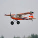 CNHL Bison XT STOL V2 1750mm PNP orange STOL airplane side view in flight