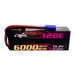 CNHL Racing Series 6000mAh 4S 120C LiHV battery with EC5 plug