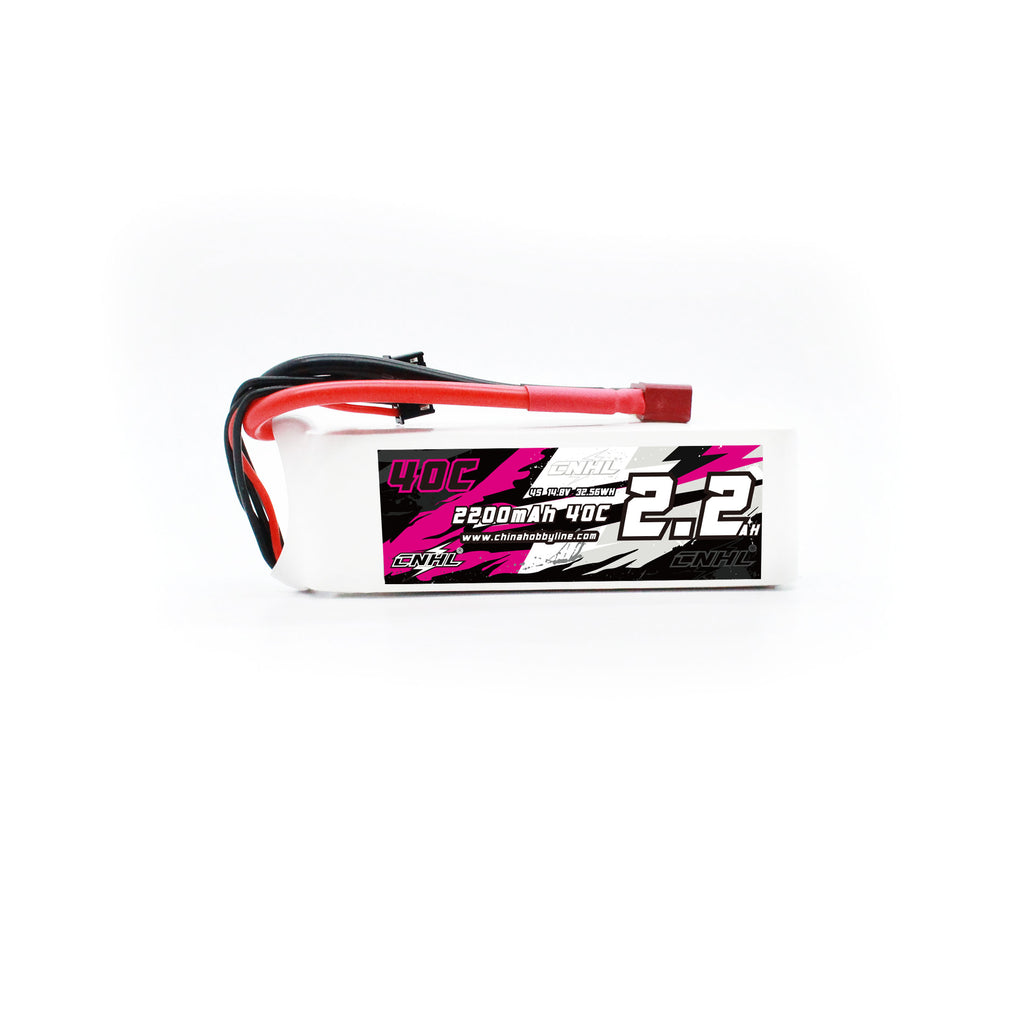 2200mAh 14.8V 4S Lipo Battery T Dean Plug