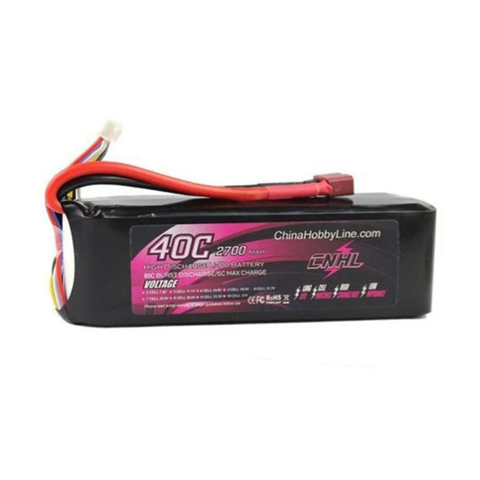 Batería Lipo CNHL 2700mAh 18,5V 5S 40C con enchufe Dean 